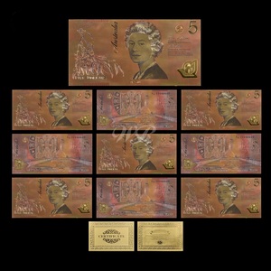 Billetes de papel personalizados de Australia, billetes de oro, billetes de banco, billetes de papel coleccionables sin moneda para recuerdo - Product Image 2