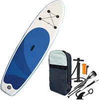 Scoupci/EN — planche de Paddle gonflable à Air comprimé, accessoire sur pieds avec dérives