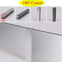 Accessoires de quincaillerie de meubles en gros 90/180/360 degrés PVC armoires de cuisine conseil plinthe connecteurs d'angle