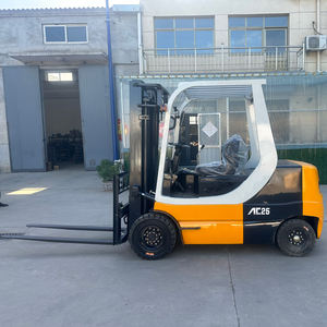 화야오 전동 지게차-1톤 용량 텔레스코픽 고효율 - Product Image 1