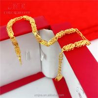Bijoux de Dubaï Bracelet plaqué or Bracelet pour femmes en laiton plaqué or Bracelet fin plaqué or Petite fleur Bracelet à moule inversé