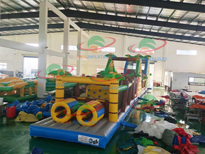 Trò Chơi Thử Thách Thiết Kế Mới Trò Chơi Nảy Nhà Tùy Chỉnh Bơm Hơi <span class=keywords><strong>5K</strong></span> Chạy Điên Rồ Khóa Học Bơm Hơi Để Bán - Product Image 3