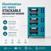 Incubadora de Agitación Iluminada Apilable IKEME 20000Lux para Cultivo de Células Vegetales, Algas y Microbios de Laboratorio, Agitador de Luz Fría de Espectro Completo