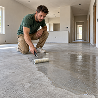 Nouvelle Peinture de Base Imperméable pour Sols, Anti-Alcali, à Prise Rapide, pour Garages et Sous-sols, Vente en Gros OEM, Fourniture Personnalisée