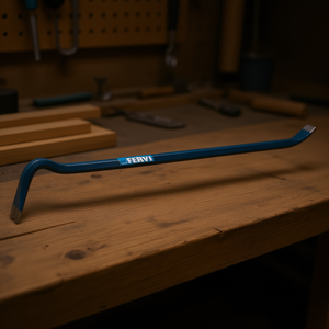 Barre à levier en acier forgé Fervi Levicino, 36 pouces, outil de charpentier - Product Image 2