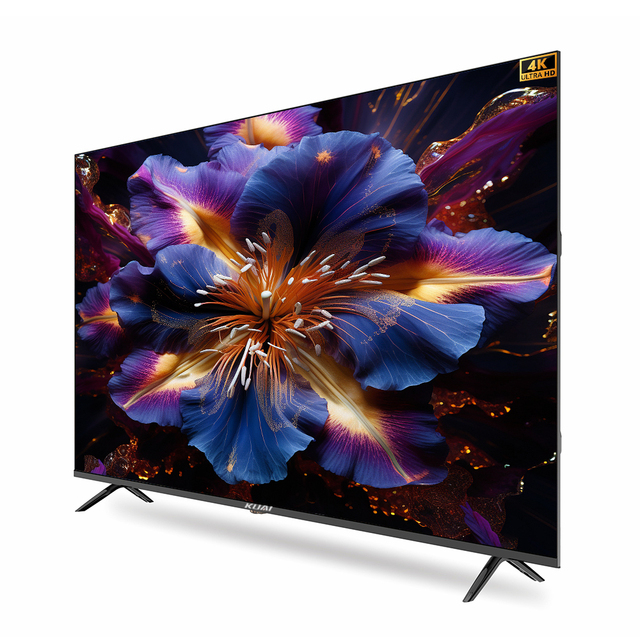 65 Inch 4K UHD HDR Android Smart LED TV Frameless Flat Screen with Custom Logo OEM/ODM Support 60Hz Refresh Rate A+ Grade