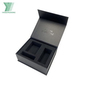 High-end China Supplier Custom Luxury Book Shaped Rigid Paper Box Packaging Magnetic Gift Boxes With EVA Foam Insert Wholesale