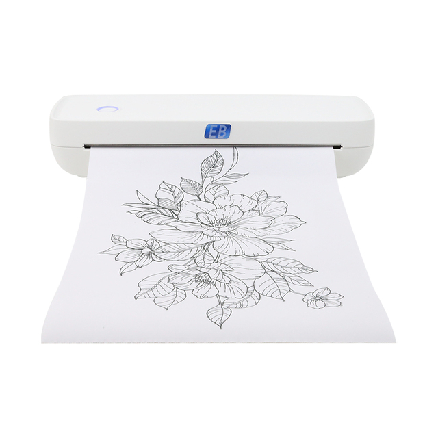 TCP-8000W Portable Thermal Printer A4 Inkless Receipt Printer 208mm Wireless POS Printer for IOS Android Windows