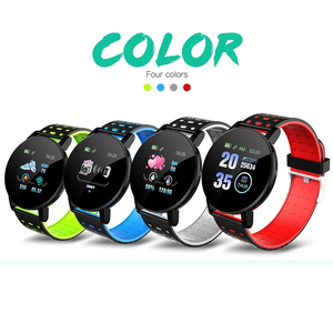 Reloj Inteligente 119 Plus para <span class=keywords><strong>Hombre</strong></span>, Monitor de Ritmo Cardíaco, Presión Arterial, Resistente al Agua IP67, Deportivo, <span class=keywords><strong>Redondo</strong></span>, Monitor de Actividad Física para Mujer, Reloj Inteligente - Product Image 6