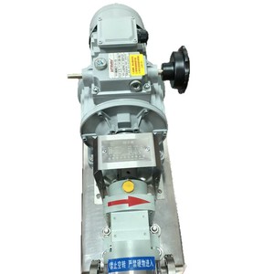 Pompe rotative en acier inoxydable Jinze Pump Industry 304, pompe à engrenages électrique pour le traitement des aliments et des produits chimiques - Product Image 4