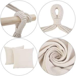 Danlong Large Size Seat <strong>Chair</strong> Patio Bedroom and Tree <strong>Hanging</strong> Dark Grey Durable Beige Swinging Hammock <strong>Chair</strong> - Product Image 3