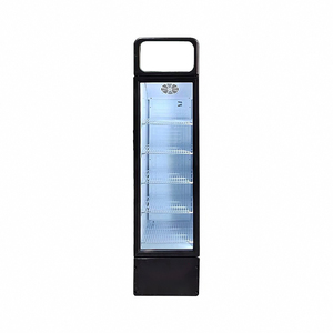 Réfrigérateur vertical de supermarché OUMEITE 145L avec porte vitrée, refroidisseur commercial - Product Image 4