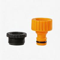 Raccord rapide d'irrigation de jardin 3/4" 1/2" pour tuyau d'arrosage, adaptateur de robinet fileté, joint à déconnexion rapide
