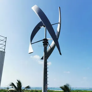 5000w 24V 48V 소형 풍차 풍력 에너지 주거용 터보 eolica 10kw 수직 풍력 발전기 - Product Image 2