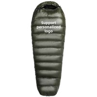 Sac de couchage en duvet de canard blanc à 90% pour adultes, camping en plein air, portable, chaud, hiver, ultraléger, sac de couchage en duvet d'oie
