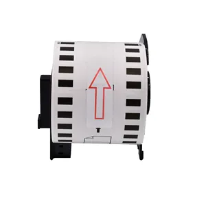 Thermal Paper Continuous Labels DK22205 DK-22205 DK 22205 DK 2205 with Holder 62mm*30.48mm Packing Label