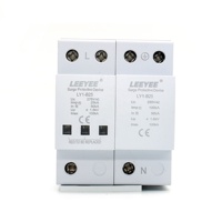 Parafoudre de type 1+2 LY1-B25 Iimp 25kA, parafoudre 25kA 100kA pour tableaux de distribution principaux