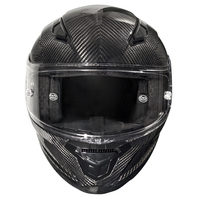Casque de moto en fibre de carbone léger DOT, casque de sécurité pour moto de rue, casque intégral pour moto