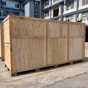 Caisse en bois de prestige national, cadre en contreplaqué, taille personnalisée, boîte d'emballage robuste pour équipement industriel - Product Image 3