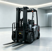 Forklift Listrik Kapasitas 3000kg Sumber Tenaga Aki untuk Pekerjaan Penyimpanan Logistik