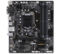 Carte mère GIGABYTE B150M B250M-DS3H D3H M-ATX pour LGA1151, 4 emplacements DDR4 RAM, Intel 6e/7e génération B150 B250, HD-MI, M.2 NVME pour PC