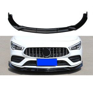 Ventes d'usine W118 mise à niveau B Style trois sections lèvre avant de pare-chocs de voiture pour Mercedes Benz <span class=keywords><strong>CLA</strong></span> 2019 + - Product Image 1