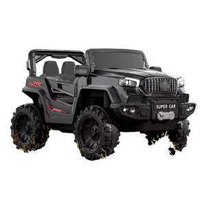 รถเด็กไฟฟ้าแบบชาร์จไฟได้พร้อมไฟ LED ของเล่นนั่งบนรถควบคุมระยะไกลสำหรับเด็กอายุ12ปีขึ้นไป - Product Image 2