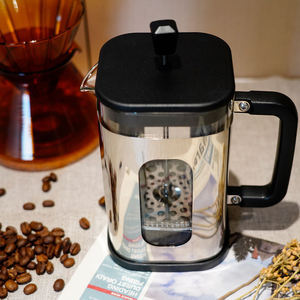 ชุดชงกาแฟและชา<span class=keywords><strong>แบบ</strong></span>เฟรนช์เพรส ทำจากแก้วบอโรซิลิเกตที่เป็นมิตรกับสิ่งแวดล้อม พร้อมระบบกดน้ำ<span class=keywords><strong>แบบ</strong></span>ไหลผ่าน - Product Image 6