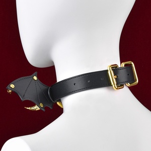 PU <b>Leather</b> Spiked Bondage <b>Harness</b> with Leash Adjustable BDSM Restraint Outfit Spiky Chest <b>Harness</b> Set for Role Play Couples - Product Image 2