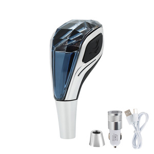 Crystal Gear Shift Knob Aluminum Alloy 81012MM Threaded Automatic For Toyota <b>Car</b> <b>Interior</b> Accessory Set - Product Image 1