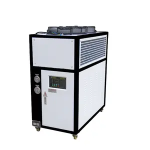 Long Life 3hp - 8hp Industrial Air Cooled Chiller For Extruder Blower Injection Moulding