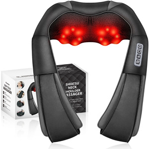 Neck Shoulder Massager Electric Heating Kneading Massage With Infrared Therapy For Back Waist Neck Relief - Product Image 3