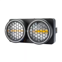 Projecteur LED rétro COB à effet stroboscopique et wash, RGB, pour scène et studio, avec fonction blinder, rétroéclairage matriciel et Par Can