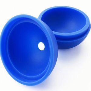 Logotipo personalizado al por mayor de silicona redonda Esfera de hielo cubo bandeja whisky bola fabricante molde Chocolate bola redonda molde de hielo - Product Image 5