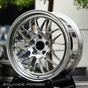 Rines Forjados ML10RT Deep Lip Classic Mesh Custom Offset de <span class=keywords><strong>18</strong></span>, 19 y 20 Pulgadas, 5x114.3, 5x120, 5x112 para BMW M3, Toyota GR86, Subaru BRZ - Product Image 5