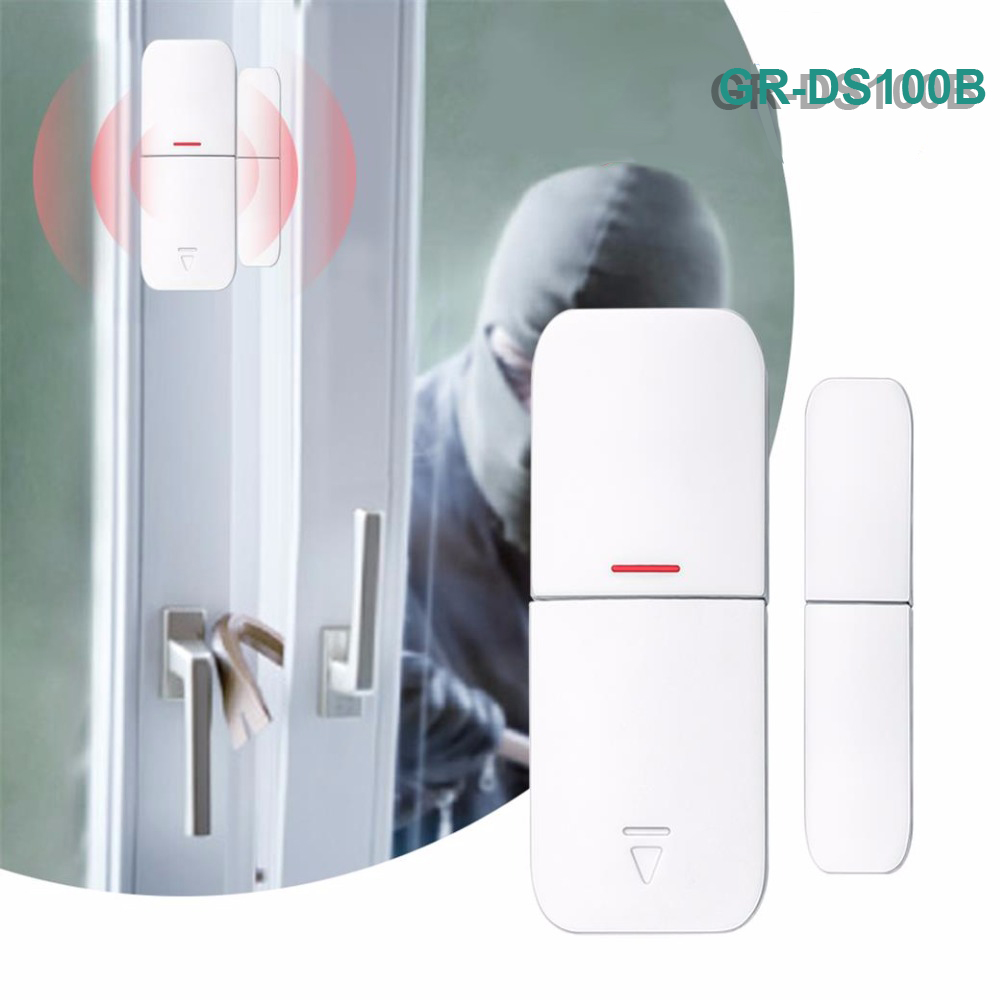 Wireless Home Security Door Window Burglar Alarm 433Mhz Door Window Sensor Detector