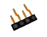 Clavier matriciel FFC PCB étanche avec superposition graphique, bande de contact en caoutchouc silicone, interrupteur à membrane 5V/12V/24V 2A 100000