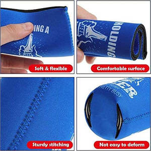 Portavasos de <span class=keywords><strong>Neopreno</strong></span> Personalizados para Bodas, Impresión de Coozies, Regalos, Funda Aislante Suave para Latas de Cerveza - Product Image 4