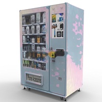 Distributeur automatique d'accessoires téléphoniques ZDYS avec paiement par carte et QR et six étagères à bobines pour les exploitants de centres commerciaux et les chaînes de magasins de détail
