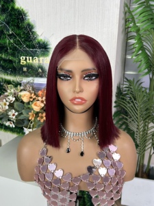 Blunt Cut bob <b>Wigs</b> hd Transparent Lace Closure Super Double Drawn Vietnamese Hair <b>Wig</b> <b>Cheap</b> Price Short Human Hair <b>Wigs</b> Bob - Product Image 1