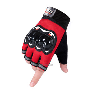 Guantes de motocicleta Guantes de protección de manos de concha dura Guantes de carreras de dedos cerrados transpirables <span class=keywords><strong>para</strong></span> deportes al aire libre Crossbike Riding - Product Image 2