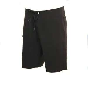 Quick dry nero 91% poliestere 9% spandex custom shorts del bordo di stampa non di marca degli uomini dei pantaloni di scarsità <span class=keywords><strong>beach</strong></span> - Product Image 1