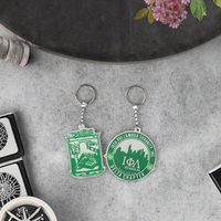 Iota Phi Lambda Lettres Grecques PVC Porte-clés Réglable En Caoutchouc En Plastique Porte-clés Zeta Phi Beta Sororité Fraternité Cadeaux Ensembles