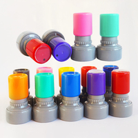 Stempel Logo HA Kustom Kotak Kertas Kayu Tas Alamat Bisnis Besar Kantor Nama Personalisasi Kustom Stempel Karet Tinta Kayu