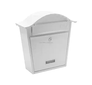 Fente pour courrier de porte par manchon télescopique et rabat scellé en or-Compatible avec toutes les boîtes aux lettres de type porte