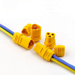 Amass MT30 Stecker auf Buchse Verbindungskabel 16AWG 10CM MT30-<span class=keywords><strong>M</strong></span> MT30-F zu Offenen Enden Pigtail-Kabel - Product Image 1
