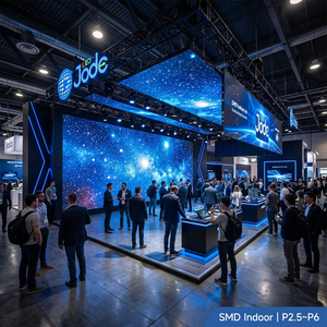 จอแสดงผล LED ขนาดเล็กในอาคาร Jode P1.86 P2.5  แผง LED ใช้พลังงานต่ำ  จอวิดีโอวอลล์ LED ความละเอียดสูง สำหรับร้านค้าปลีก - Product Image 2