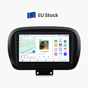 Autoradio sans fil Junsun Carplay pour Fiat 500X 2014-2020, GPS de navigation multimédia pour Fiat 500X 2014-2020 - Product Image 1