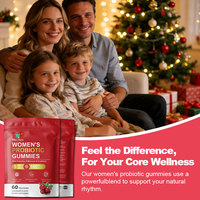 Gummies probiotiques à la canneberge Wins Town Vitamins pour femmes, complément alimentaire pour la santé intestinale, gummies probiotiques pour femmes