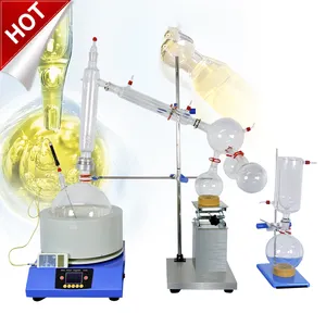 Laboratory Short Path Head Distillation Kit Process Complete Equipment